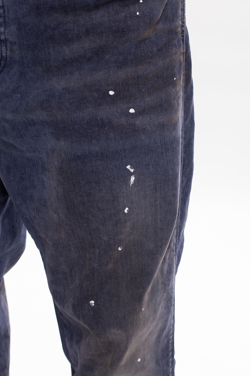Diesel 'UGG embroidered-logo track pants Blu